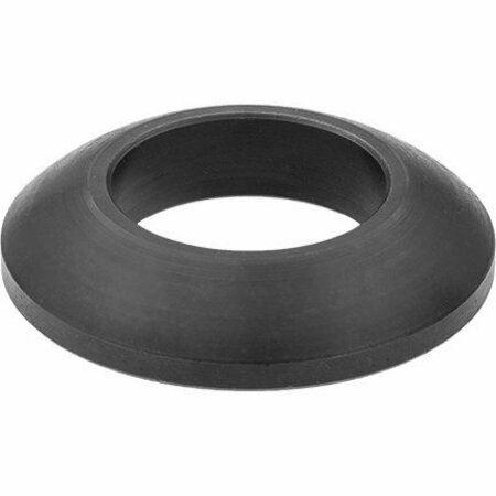 BSC PREFERRED 0.625 OD Male Washer for 3/8 Screw Size Two PC Black-Oxide Steel Leveling Washer 91131A260